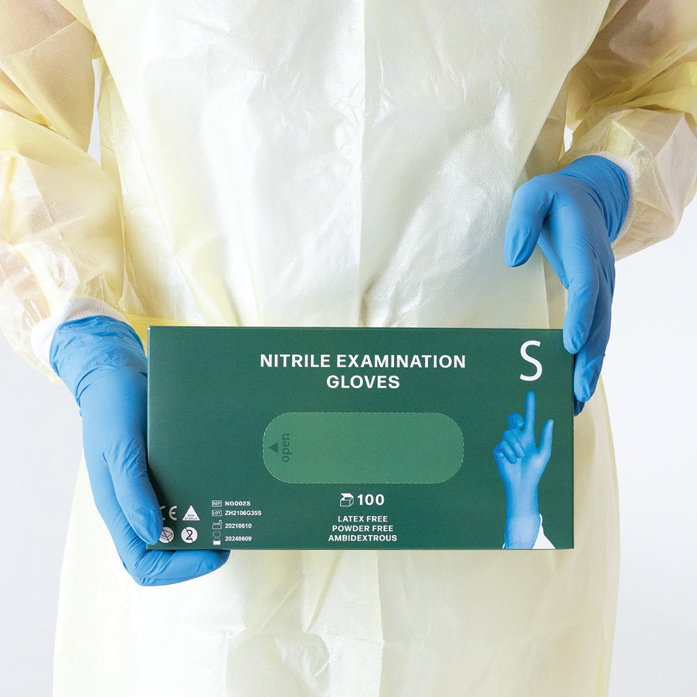 
                  
                    Nitrile Glove, Blue
                  
                